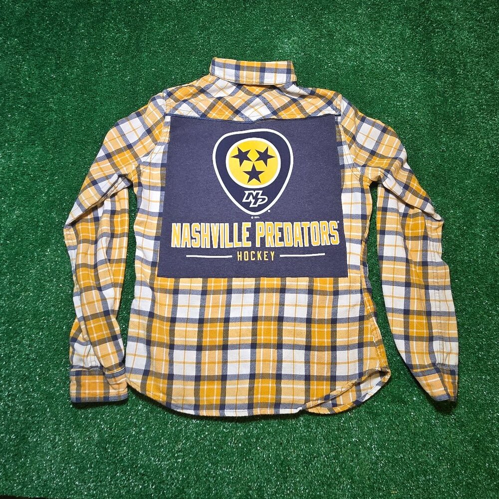 NHL Nashville Predators flannel shirt